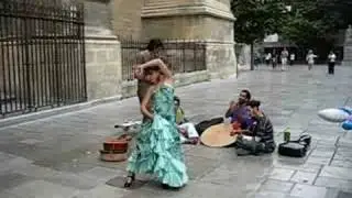 Street flamenco in Granada