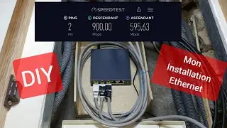 DIY: La puissance de la Fibre dans n'importe quelle pi&egrave;ce ! Mon r&eacute;seau Ethernet RJ45