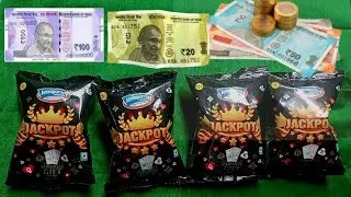 Jackpot snacks with free money inside unboxing. #money inside #unboxing #freegiftinside #moneyinside