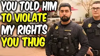 Tyrant Cops Shut Down After Fake Trespass Claim! Mental Security Exposed & ID Refusal Victory