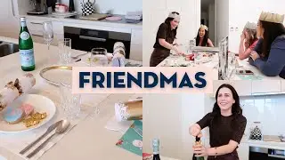 HOSTING A CHRISTMAS DINNER PARTY (FRIENDMAS) | Vlogmas