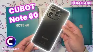D&eacute;ballage du CUBOT Note 60