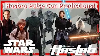 Black Series Hasbro Pulse Con 2023 Predictions! (Super Battle Droid, New Anakin, & More!)
