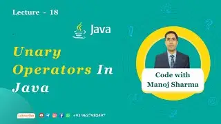 Operators In Java Hindi Explanation/Operands In Java/Unary Operators In Java In Easy way