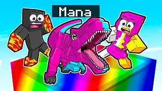 😱Майнкрафт, но Выживание в Мире из супер ЧАНКОВ как детёныш динозавра!