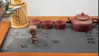 Cute Ge Kiln Pee Pee Boy Tea Pet