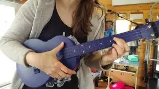 Left Handed Muting Technique for Ukulele