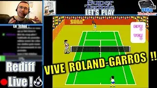 [LIVE PIXEL] SUPER TENNIS (1985 - MASTER SYSTEM) LET&rsquo;S PLAY FR [REDIFF 11 JUIN 2025]