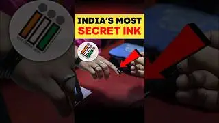 The Secret Formula Behind India&rsquo;s Election Ink! #shorts