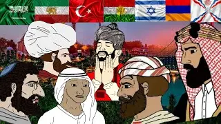 MAIN Ethnic Groups in MIDDLE EAST Be Like!!