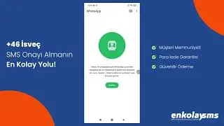 WhatsApp Fake Numara 2025 İsve&ccedil; +46 Numarası Alma