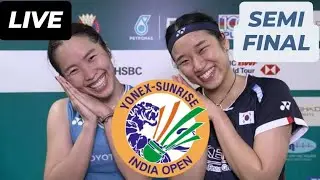 🔴LIVE NOBAR SEMIFINAL BWF INDIA OPEN 2026, FUKUSHIMA/MATSUMOTO VS TAN/THINAAH