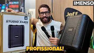 LANÇAMENTO! IMENSO STUDIO X48M 150W: A caixa de som PROFISSIONAL da marca! (Unboxing)