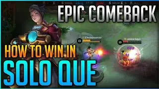 Epic Comeback with Unfair Matchmaking in Solo Rank | Kimmy Gameplay| Electromancer Gaming