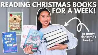 CHRISTMAS READING VLOG! (only reading christmas books for a week)
