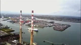 Poolbeg Chimneys Mavic Pro Dublin