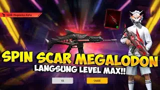 BORONG EVO SCAR 2 JUTA !! Spin Scar Megalodon Alpha Auto Level Max  / Spin Evo Gun Scar 2 Juta