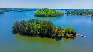 Bootleg Island - Lake Harding on the Chattahoochee River...