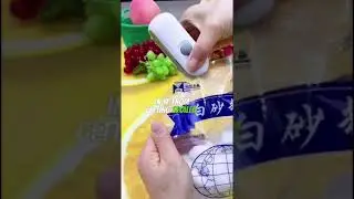 Portable Heat Sealer for Freshness Seal Your Snacks in Seconds! #FoodSealer #packetsealer