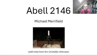 Abell 2146 with the Unistellar eVscope — a Cosmic Car Crash