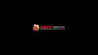 BlenderCN操作者指南实例 七彩虹标志模型制作01 导入参考图片方法之一--masiciblack
