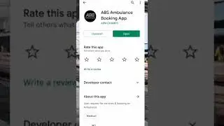 ABS Ambulance Booking App available on play store