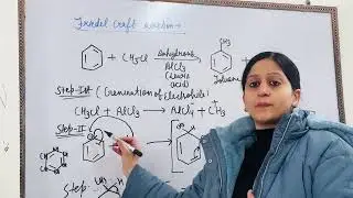 &ldquo;Friedel&ndash;Crafts Reaction Mechanism | Step-by-Step Easy Explanation 🔥&rdquo;