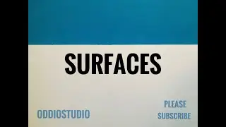 Creating surfaces for Footsteps recording.