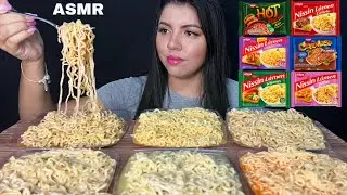 ASMR COMIDA - MIOJOS DE VÁRIOS SABORES (MUKBANG BRASIL) EATING SOUND