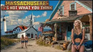 Hidden in Rural America!! 15 Struggling Small Towns in Massachusetts with Unbelievable Stories