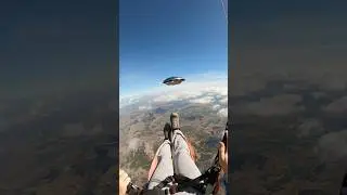 Not Alone Up There &mdash; UFO Caught on Parachute Cam #UFOs #ufo #UAP #UAPs #ovni