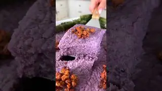 Ube Biko 💜🇵🇭 (Filipino Sticky Rice Cake)