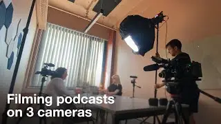 Working as a freelance videographer filming content for local businesses!