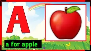New fresh abcd, new abcd for kids, a for apple, ए फॉर एप्पल, abcd song | Msrkidstv #abcd