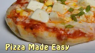 Four Types of  Mini Pizza -double Cheese Pizza - Chicken Pizza Recipe - Sausage Pizza