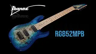 RESE&Ntilde;A IBANEZ RG852MPB en ESPA&Ntilde;OL