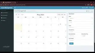 Event management system project in php 