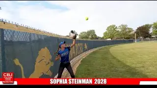 Sophia Steinman 2028 Outfielder/2nd Base Softball Skills Video