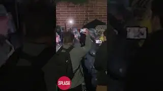 Police Clash With Pro-Palestinian Protesters At UCLA - 2 May 2024