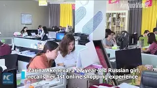 Russian girl working for Chinese e-commerce platform