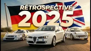 Bilan 2025, mes voitures, les &eacute;v&eacute;nements - Je vous d&eacute;voile mon projet perso !