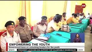 Youth being trained on how to apply for government jobs