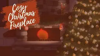 Cozy Christmas Fireplace 🔥 | Procreate Dreams Fireplace Ambience