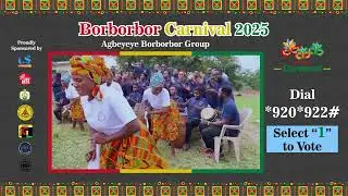 Borborbor Carnival 2025 | Agbeyeye Borborbor Group | Adaklu