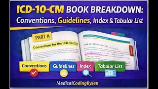 Структура книги ICD-10-CM: условные обозначения, рекомендации, указатель и табличный список #icd1...