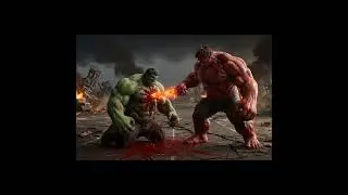 RED HULK VS GREEN HULK FIGHT PLEASE BHAI LOG SUPPORT KARO LIKE COMMENT SUBSCRIBE KARO 🙏 #spiderman