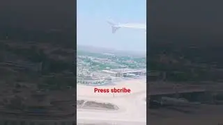 Takeoff view karachi airport
