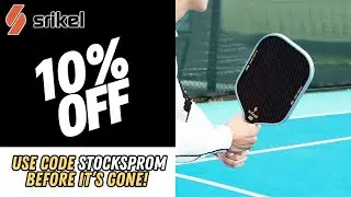 Srikel Pickleball Discount Code STOCKSPROM | Save 10% on High-Performance Gear Today!