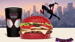 Spider-Man: Across the Spider-Verse takeover at Burger King🕷 🍔 🍟 🥤