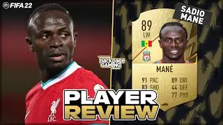 THE MOST META PLAYER UNDER 100K! 🔥 89 SADIO MANE PLAYER REVIEW! | FIFA 22 Ultimate Team